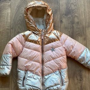 Next toddler Sherpa lined puffer jacket
